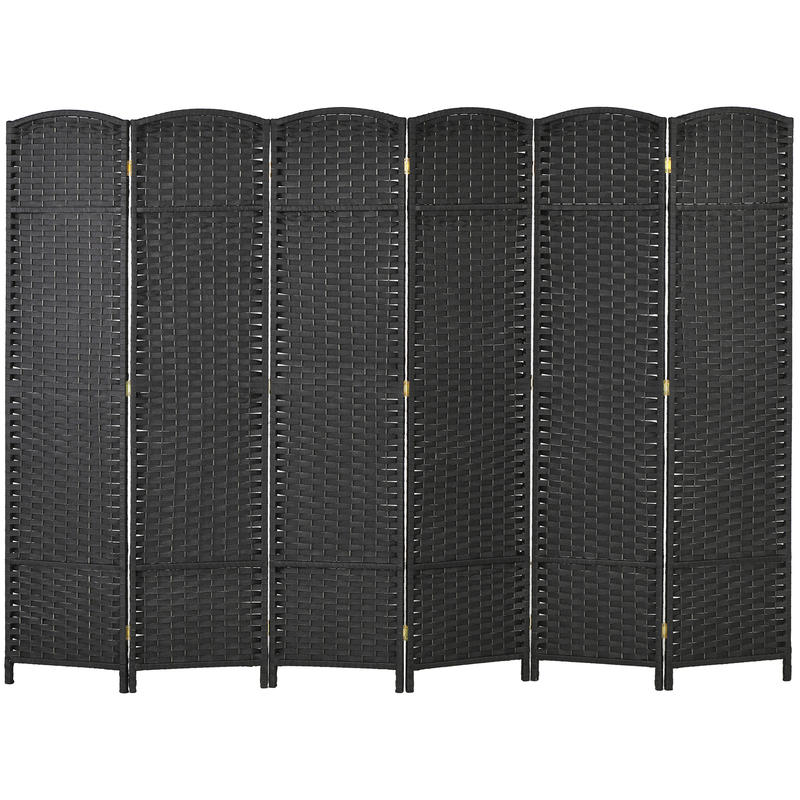 Partition Screen Divider - HOMCOM Folding Room Divider Screen 6