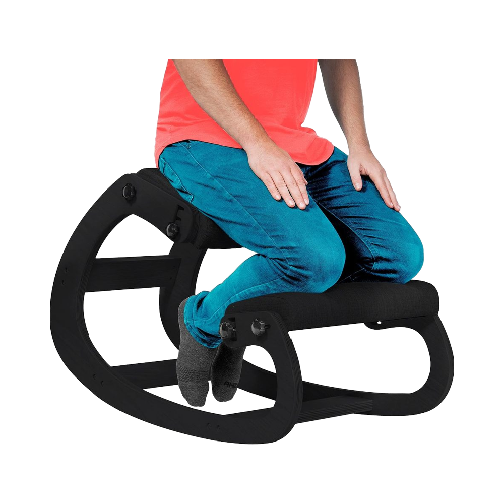 Furniture Chairs For Office - Ergonomic Wooden Kneeling Chair Adjustable Office