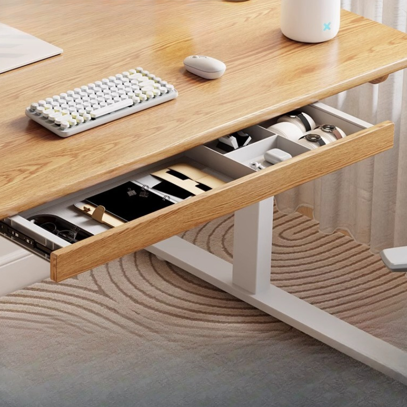 Cubicle Shelf Organizer - Under Desk Drawer Organizer Pull-pull Wooden