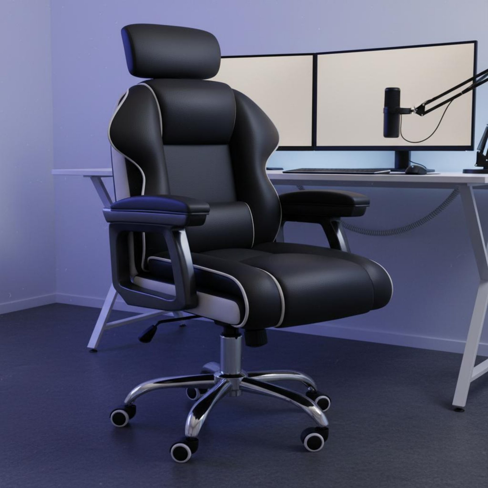Furniture Chairs For Office - Ergonomic Gaming Chair Height Adjustable High-Rear