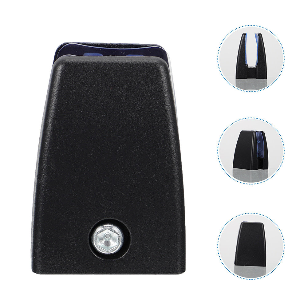 Partition Screen Divider - 8Pcs Glass Panel Clamps ABS Desk