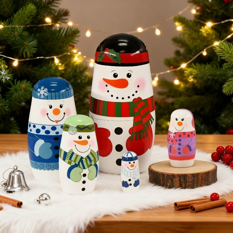 Office Furniture Set - 5PCS/Set Doll Style Christmas Desktop Ornaments,