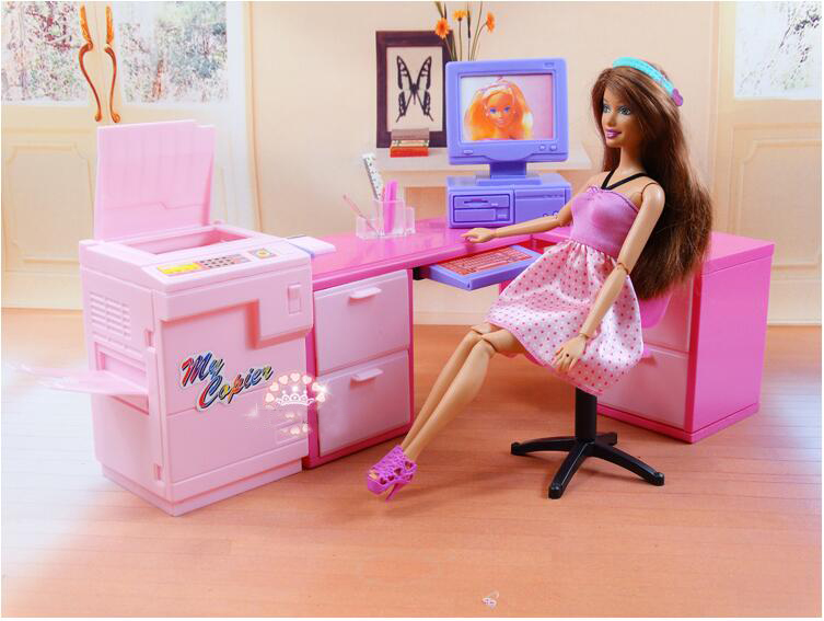Office Furniture Set - DIY office computer desk combination copier
