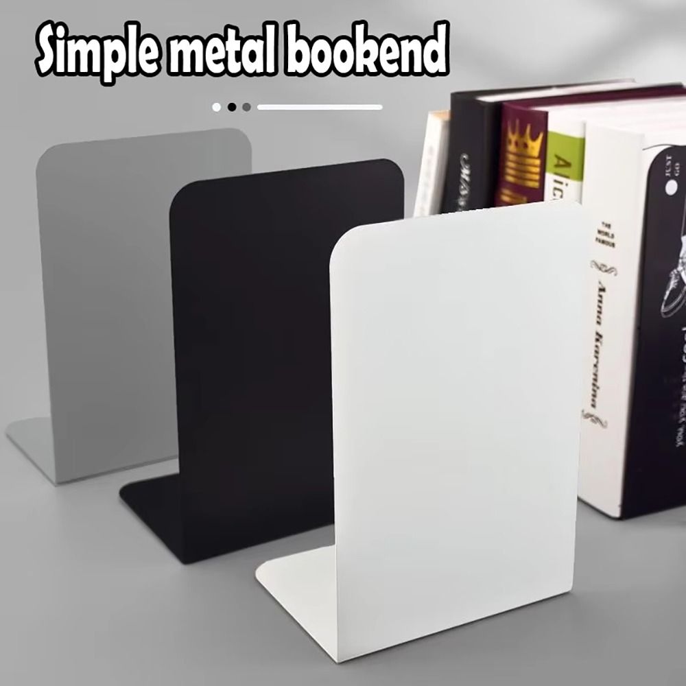1Pcs L-Shaped Simple Bookend w - Office Furniture Brand reseña y precio