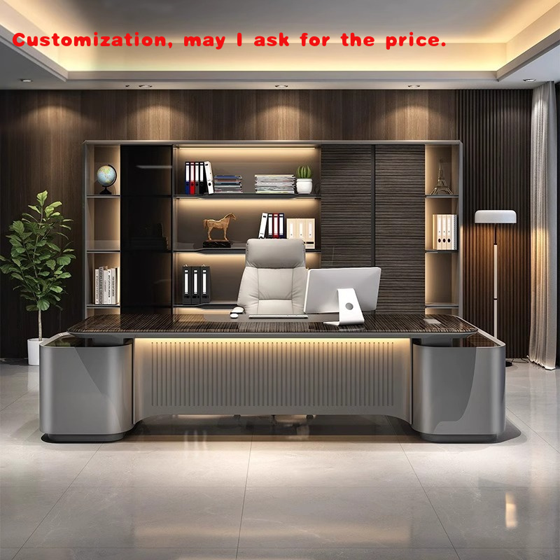 custom.Luxurious Lacquered Exe - Office Furniture High End reseña y precio