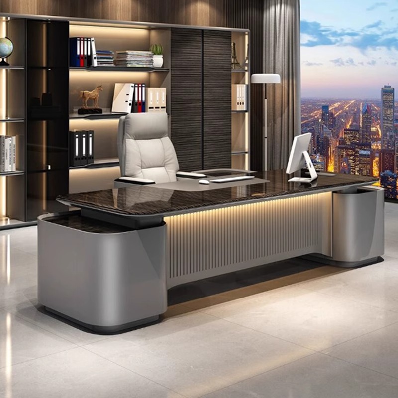 custom.Luxurious Lacquered Exe - Office Furniture High End reseña y precio