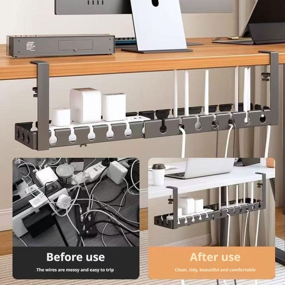Extendable Under Desk Cable Ma - Cubicle Shelf Organizer reseña y precio