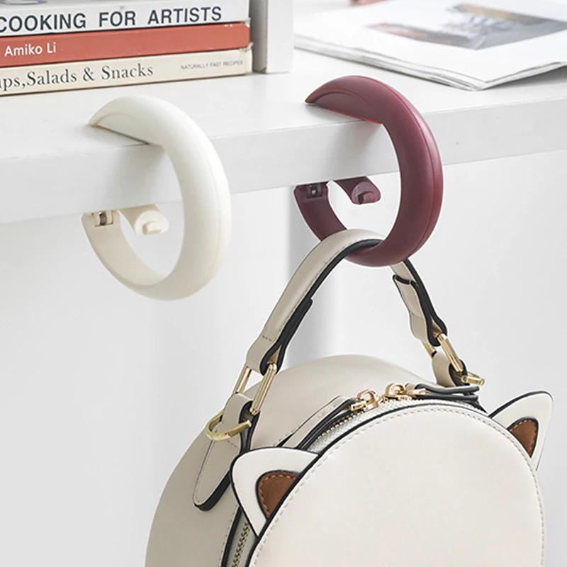 Desk Bag Hanger Portable Bag H - Cubicle Shelf Organizer reseña y precio