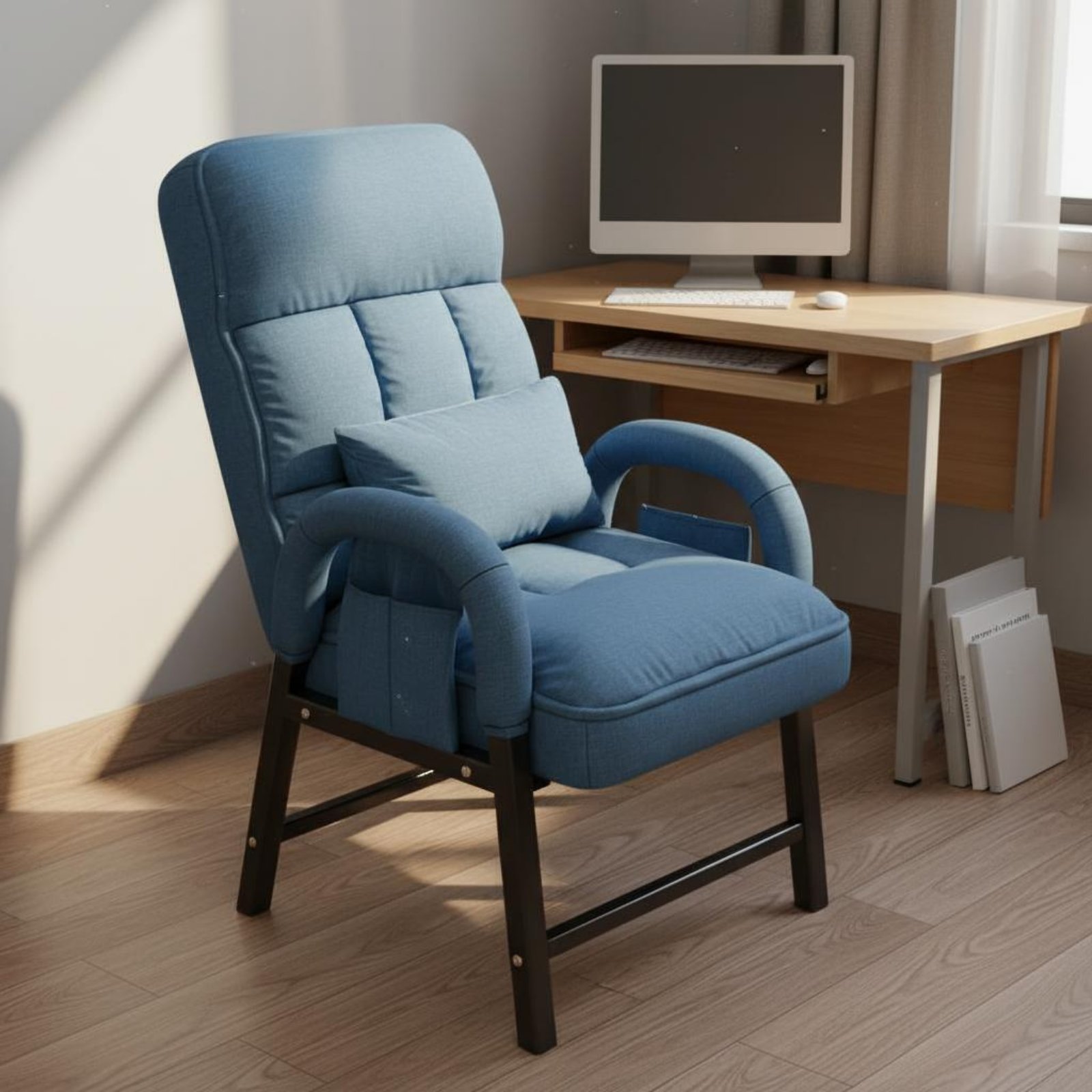 High Spine Lazy Sofa Chair Adj - Furniture Chairs For Office reseña y precio