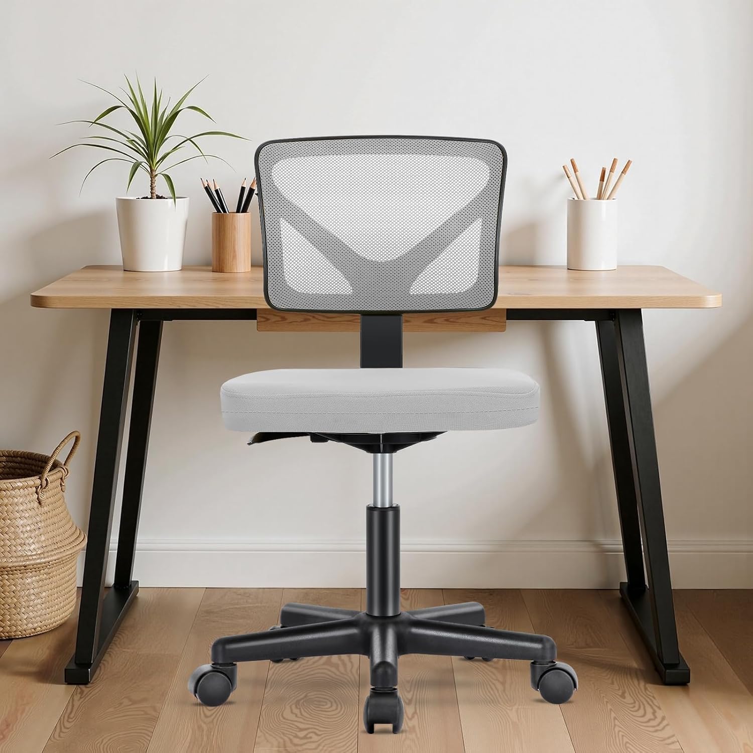 Ergonomic Mesh Armless Office  - Furniture Chairs For Office reseña y precio