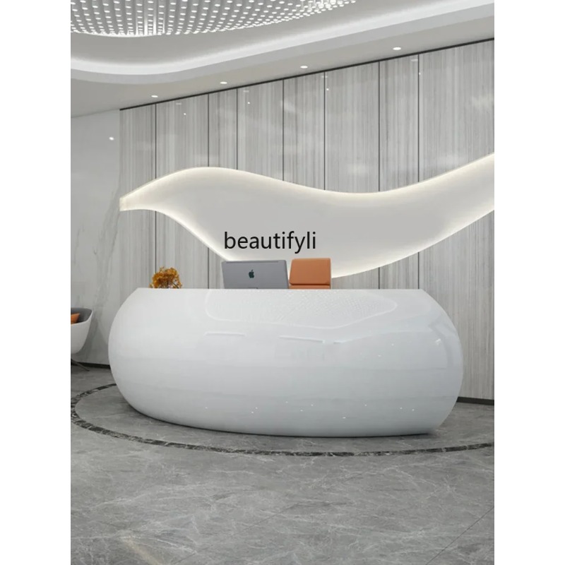 A07 Paint Reception Desk Creat - Office Furniture Company reseña y precio