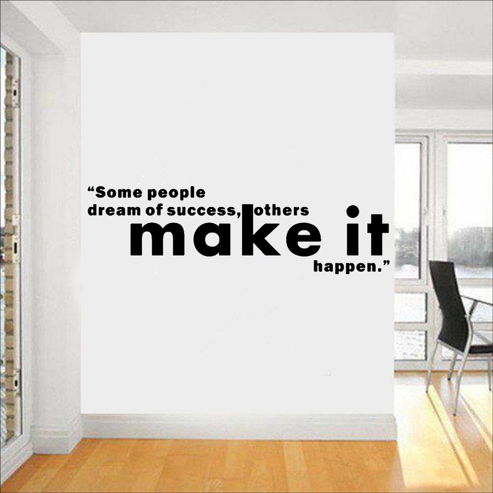 Inspirational Sentences Wall S - Office Furniture Company reseña y precio