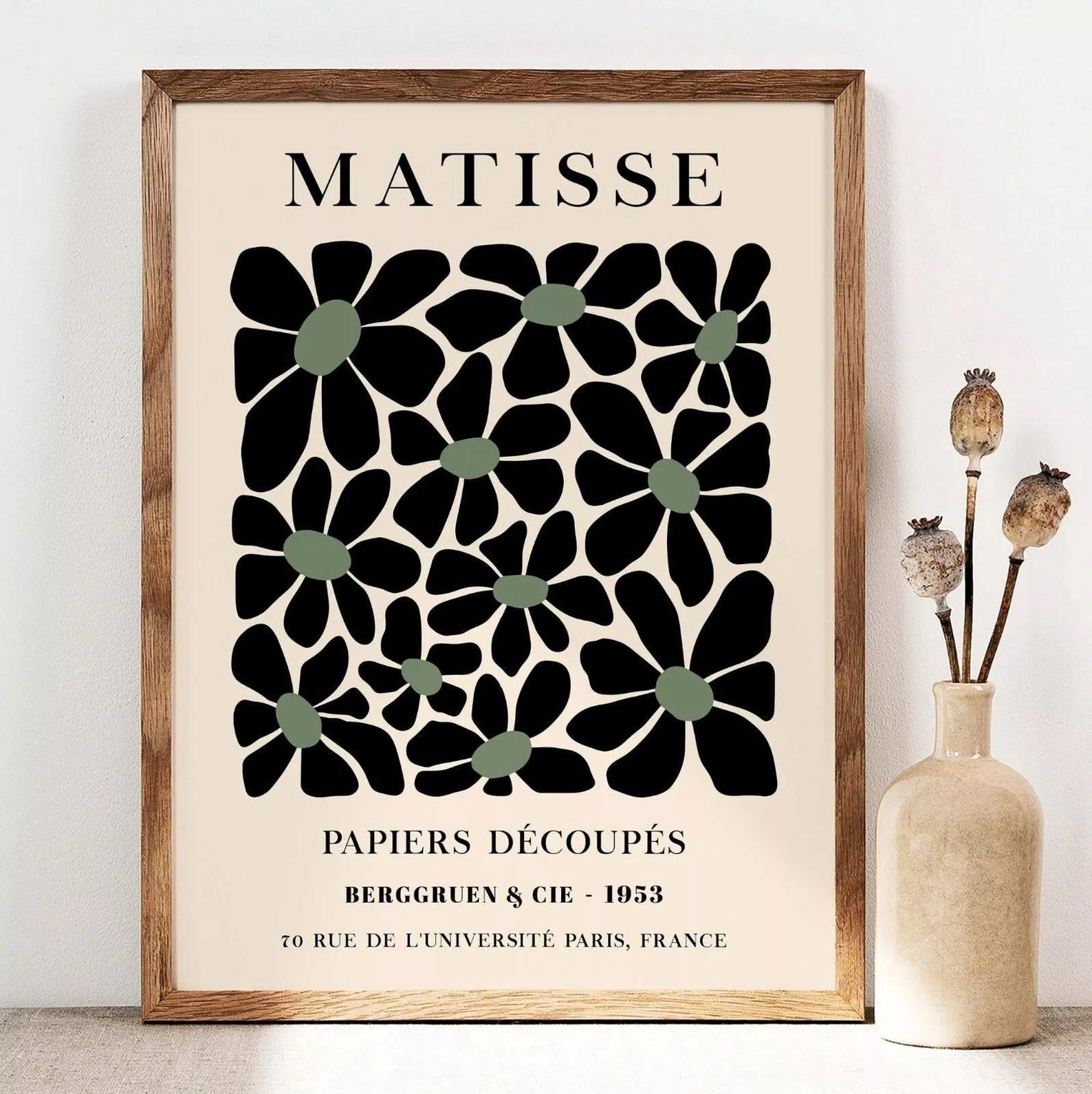 3pcs/set Retro Matisse Canvas  - Office Furniture Set reseña y precio
