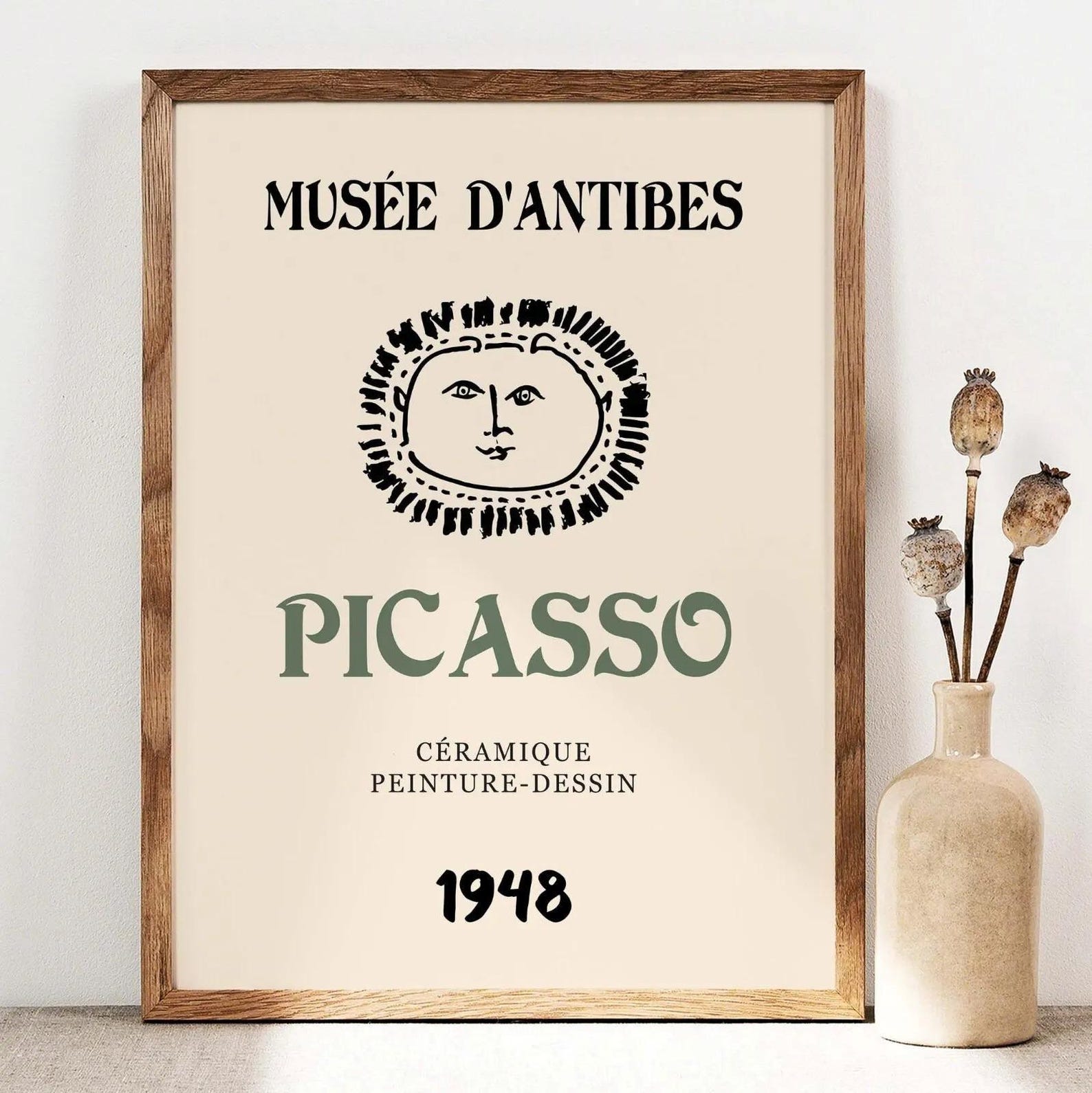 3pcs/set Retro Matisse Canvas  - Office Furniture Set reseña y precio