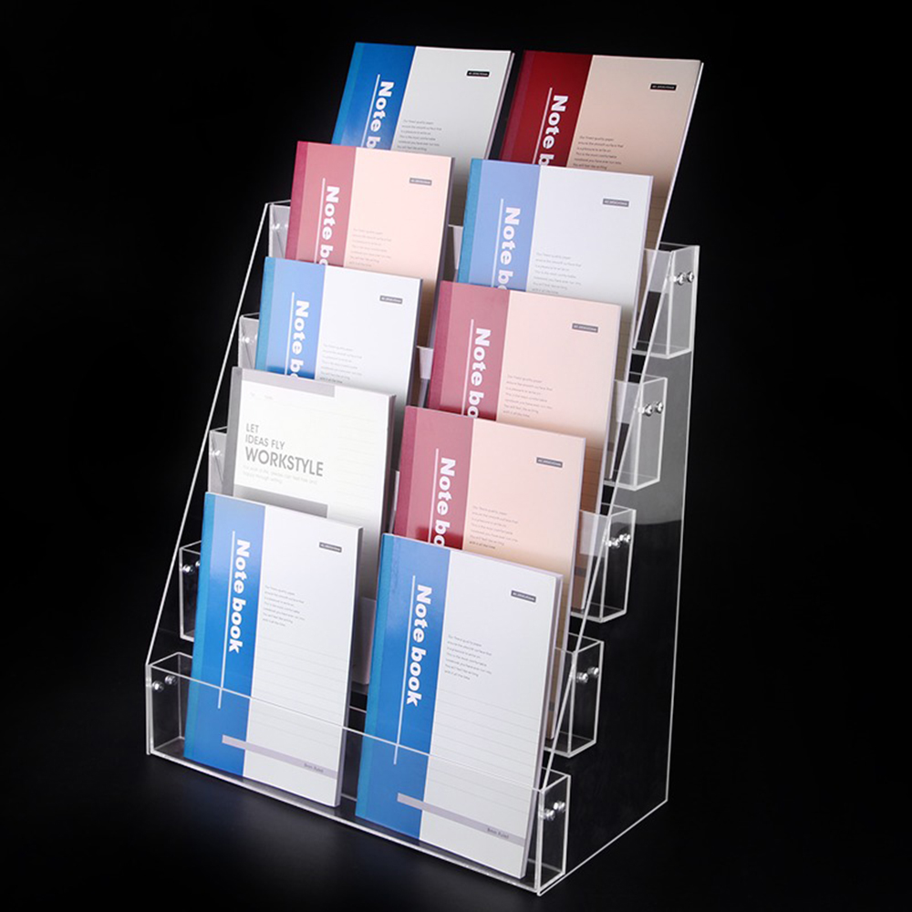 Transparent Display Stand Book - Cubicle Shelf Organizer reseña y precio