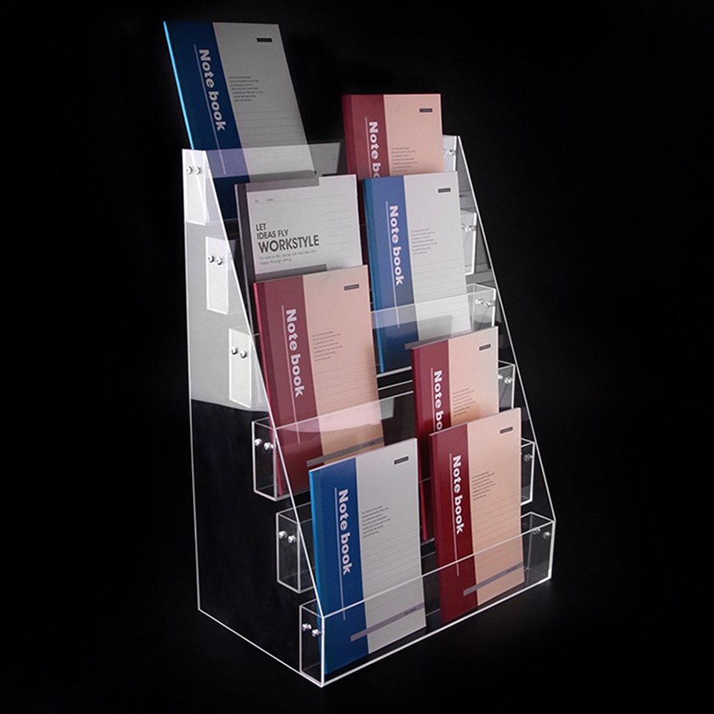 Transparent Display Stand Book - Cubicle Shelf Organizer reseña y precio