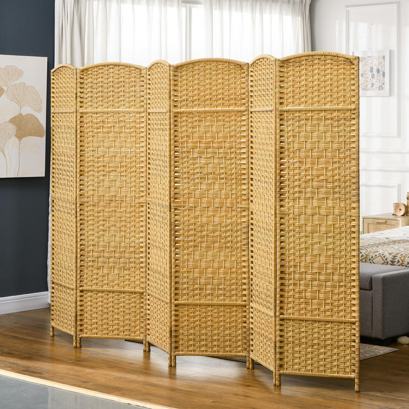 HOMCOM Folding Room Divider Sc - Partition Screen Divider reseña y precio