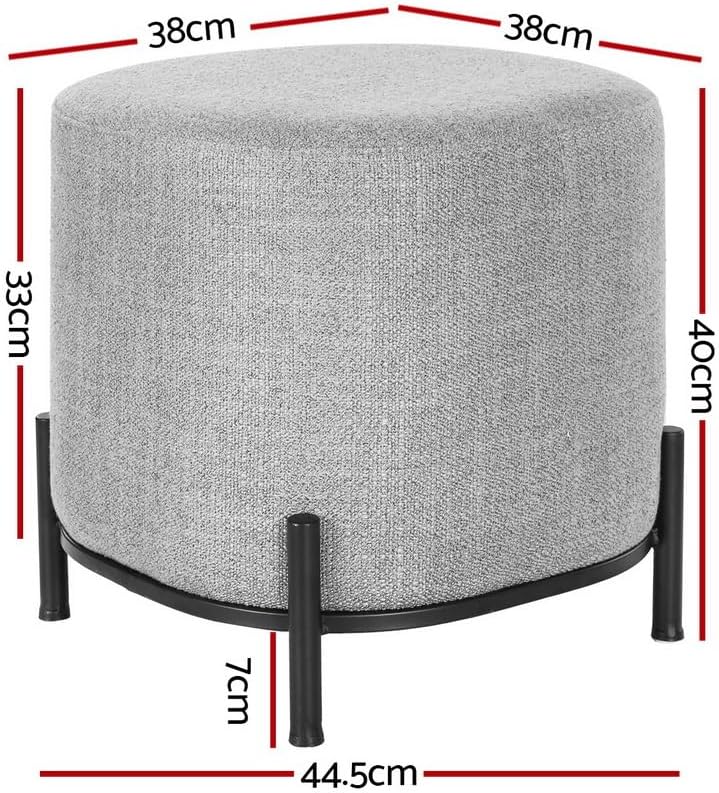 **/Ottoman, Round Footstool Lo - Furniture Chairs For Office reseña y precio