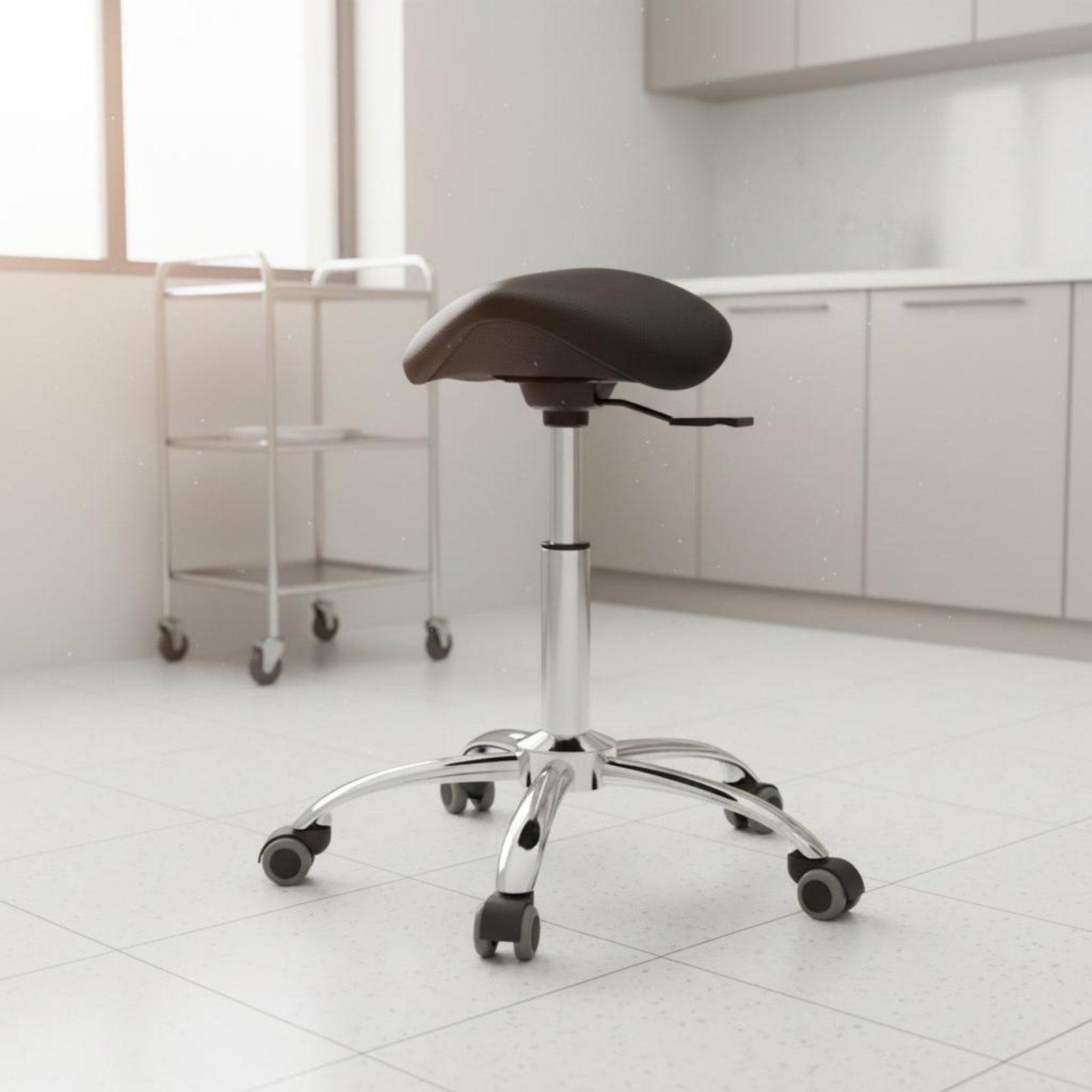 Swivel Saddle Stool Heavy Duty - Furniture Chairs For Office reseña y precio