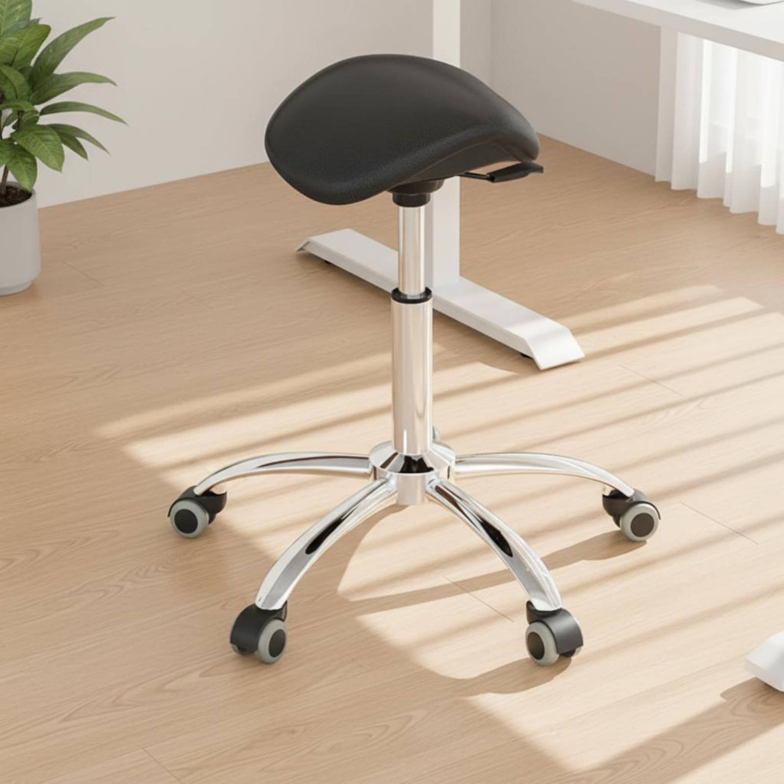 Swivel Saddle Stool Heavy Duty - Furniture Chairs For Office reseña y precio