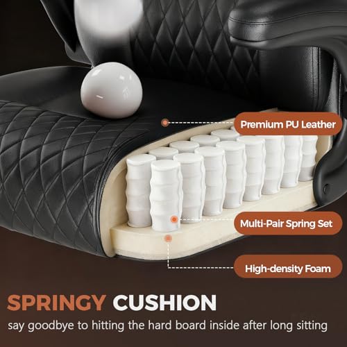 Quilted PU Leather Ergonomic O - Furniture Chairs For Office reseña y precio