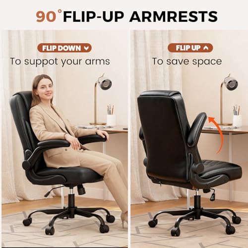 Quilted PU Leather Ergonomic O - Furniture Chairs For Office reseña y precio