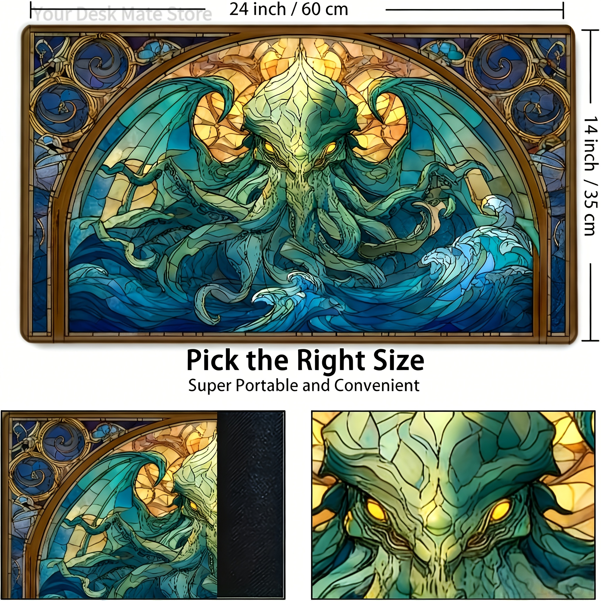 Cthulhu Themed Large Gaming De - Office Furniture Brand reseña y precio