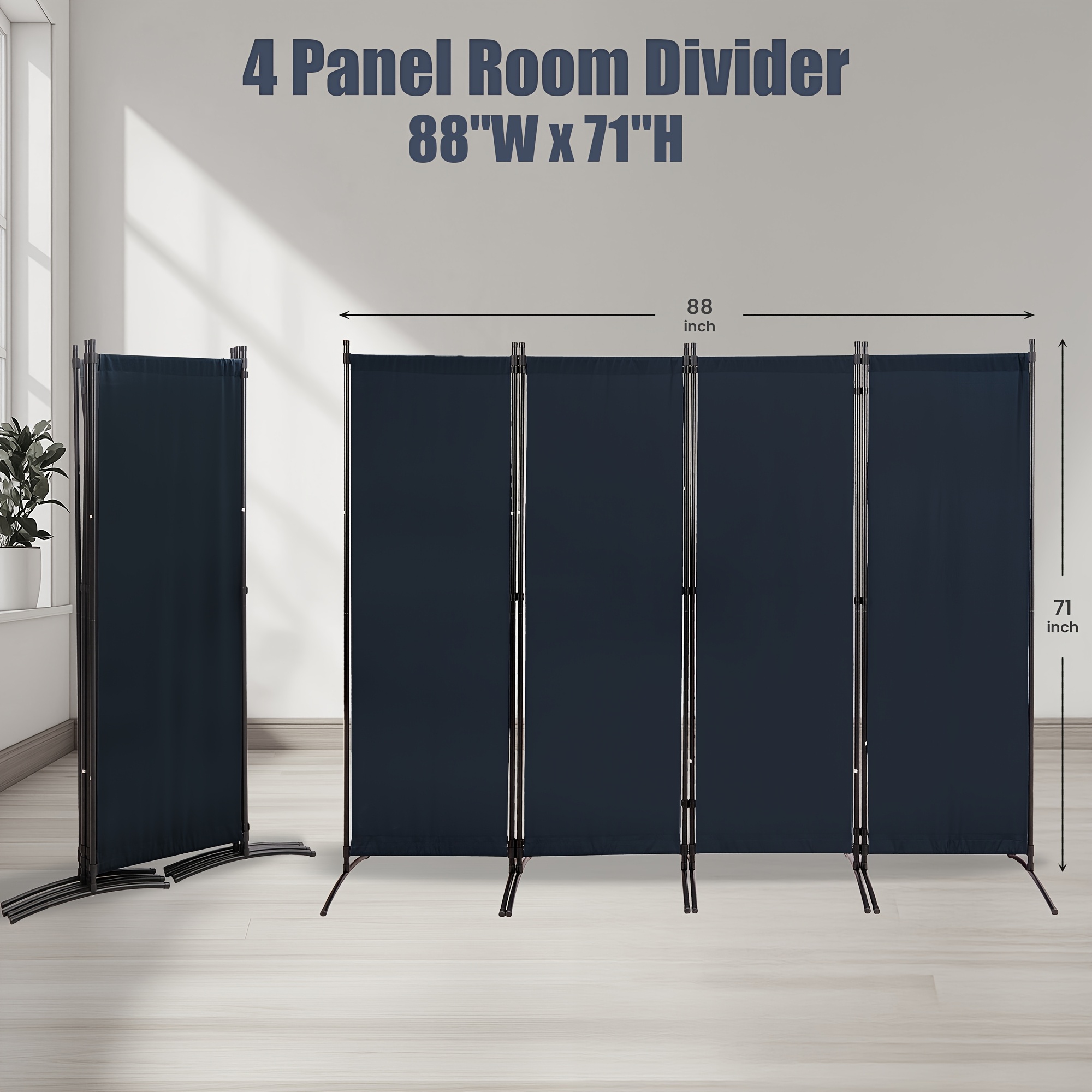 Room Divider Folding Privacy S - Partition Screen Divider reseña y precio