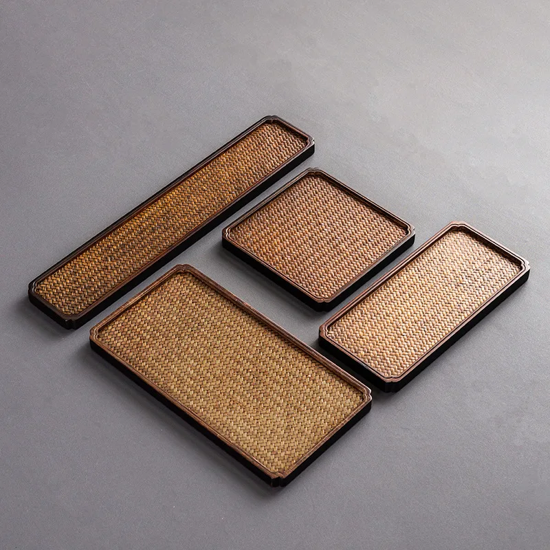Bamboo Tea Tray Dry Brew Table - Office Furniture Set reseña y precio
