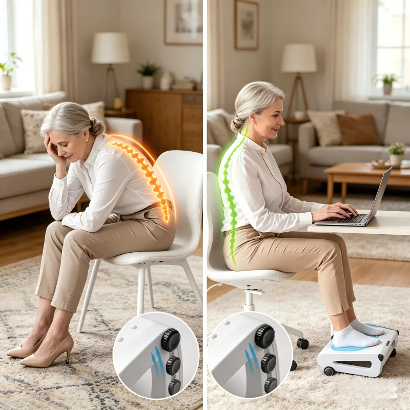 Adjustable Height Foot Rest St - Office Furniture Brand reseña y precio