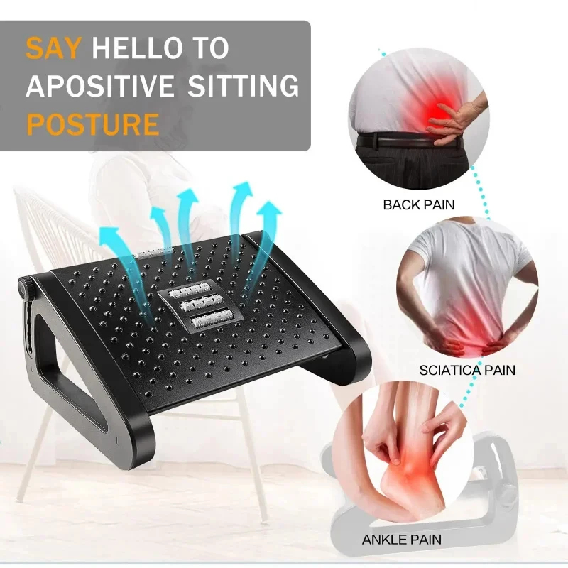 Adjustable Height Foot Rest St - Office Furniture Brand reseña y precio