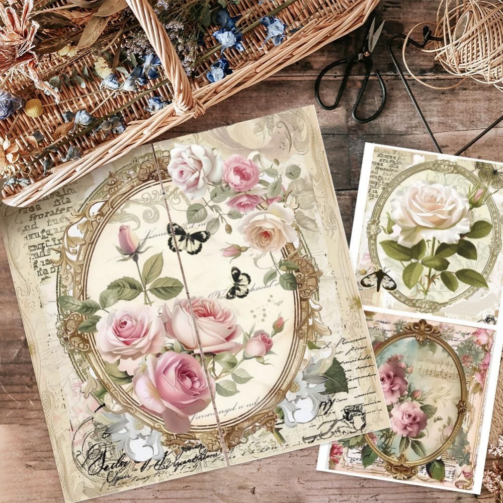 3pcs/Set Rose Rub on Transfers - Office Furniture Set reseña y precio