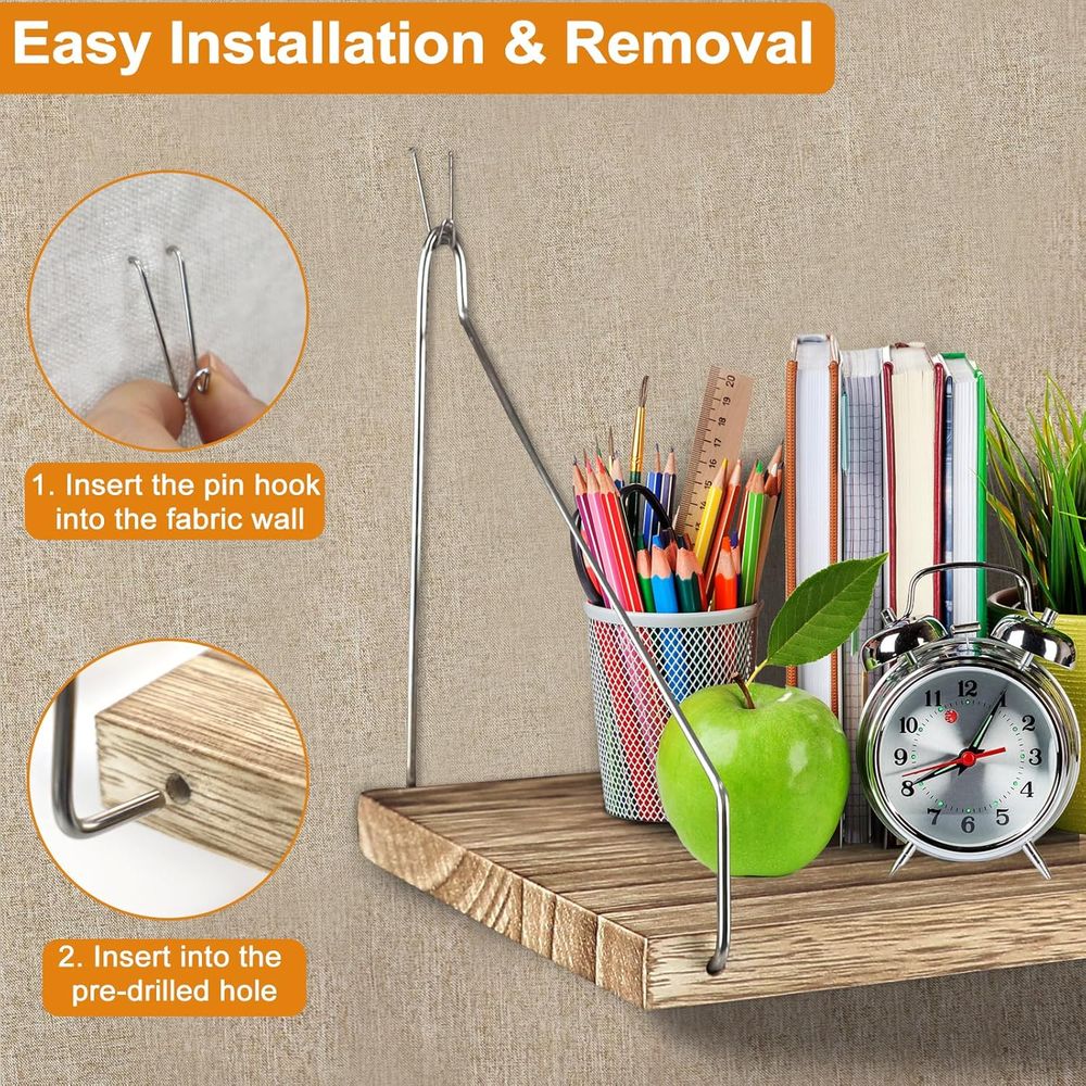 2 Pack Cubicle Wall Shelf with - Cubicle Shelf Organizer reseña y precio