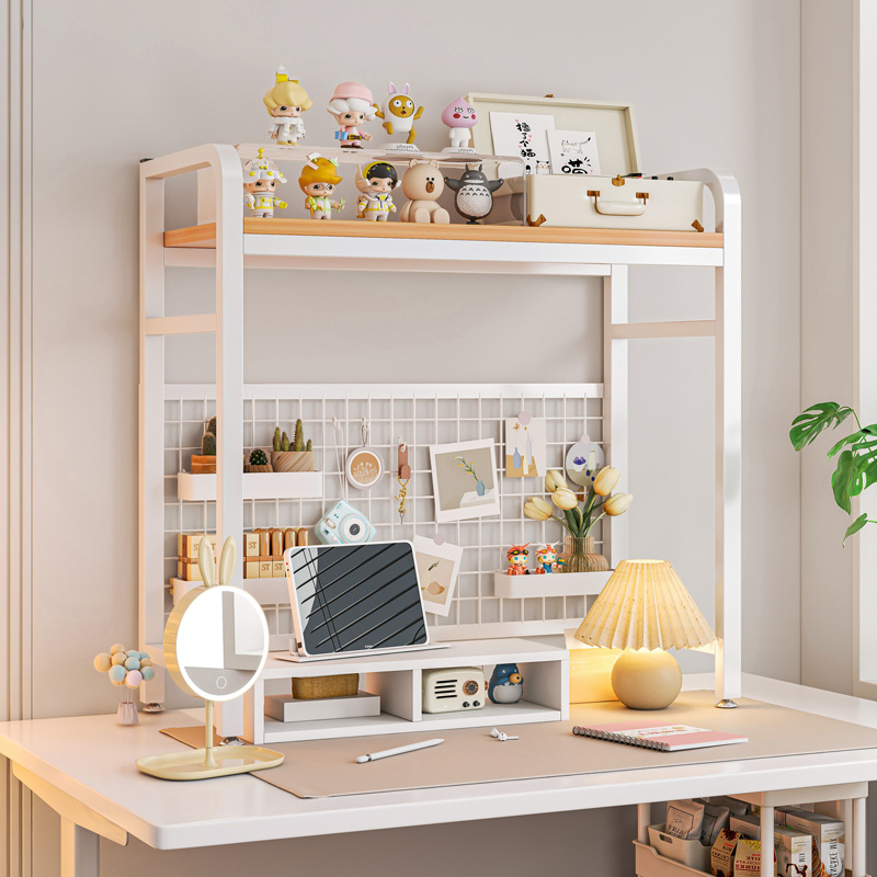 Bookshelf Bookcase With Grid D - Cubicle Shelf Organizer reseña y precio