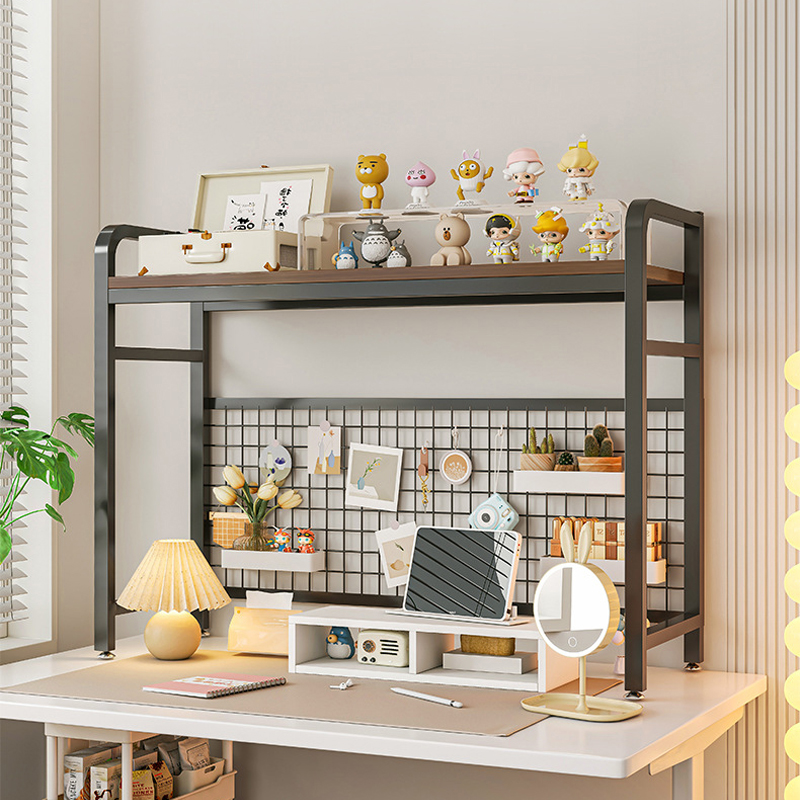 Bookshelf Bookcase With Grid D - Cubicle Shelf Organizer reseña y precio
