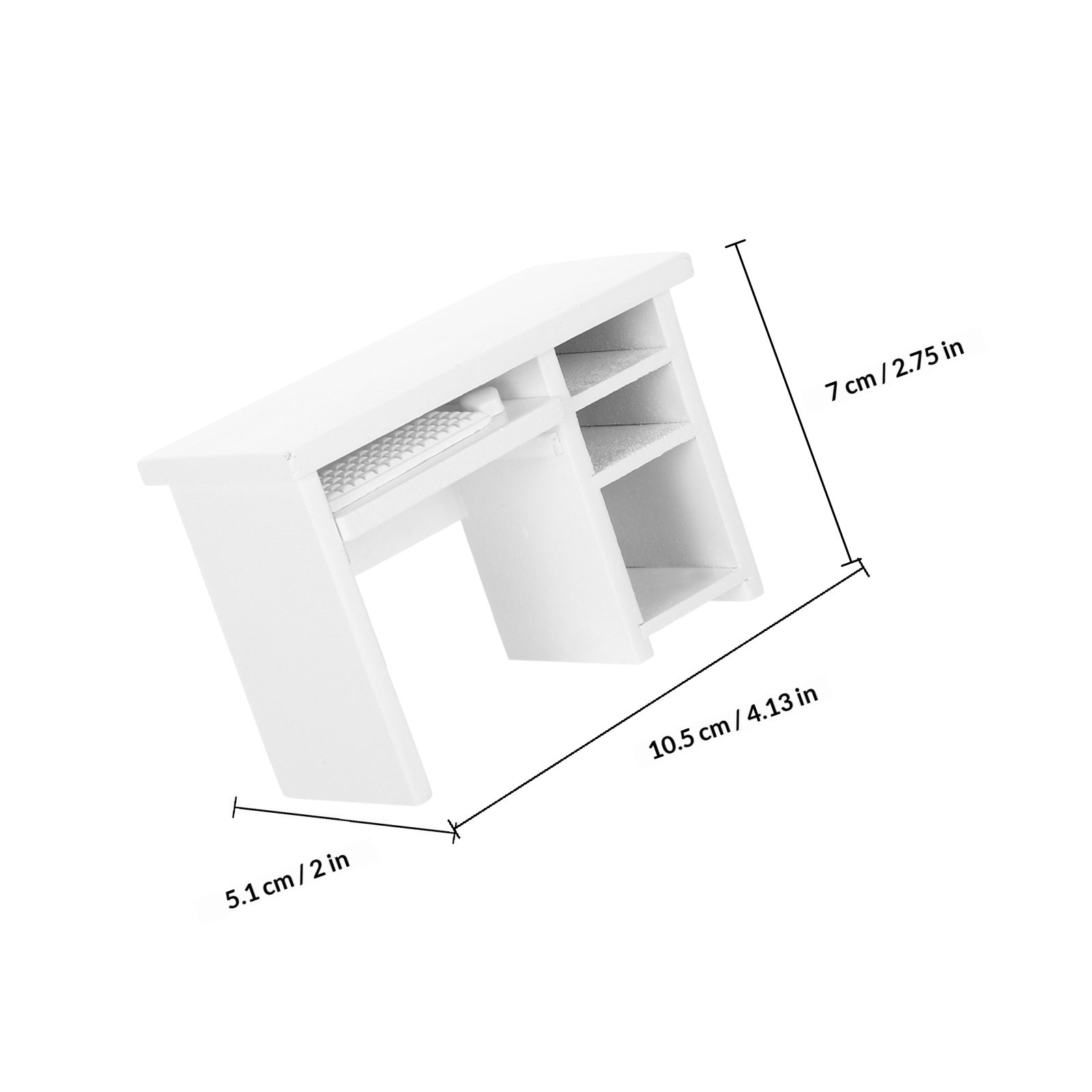 Miniature 1:12 Scale Dollhouse - Office Furniture Set reseña y precio