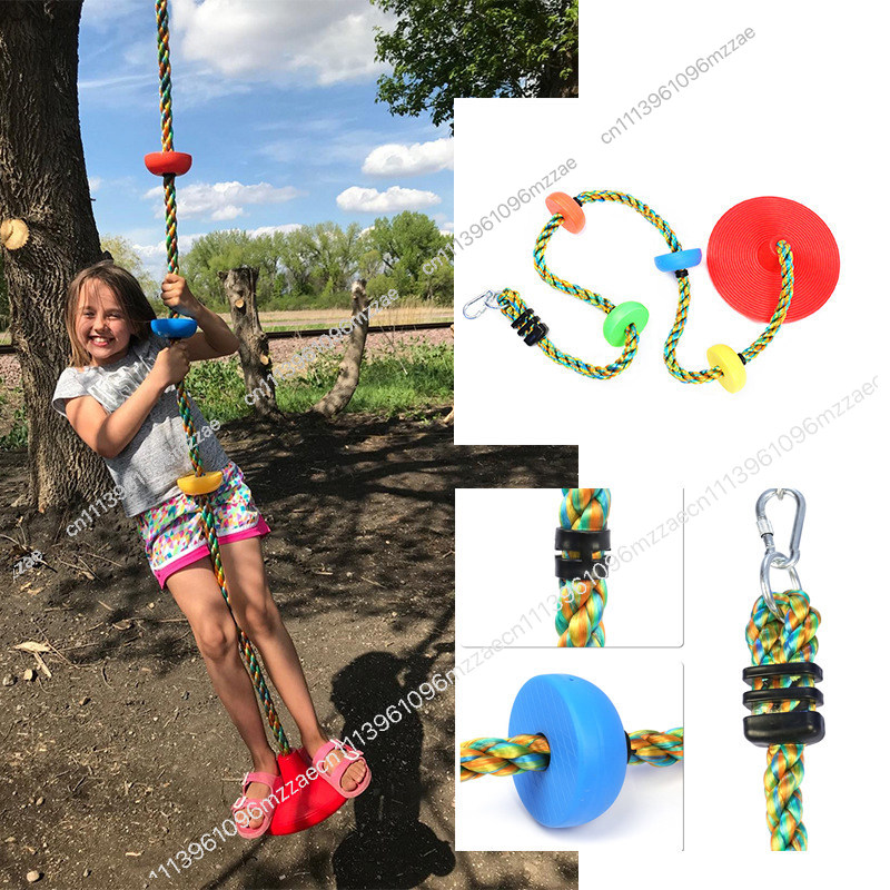 Kids Disc Swing with Climbing  - Office Furniture And Equipment reseña y precio
