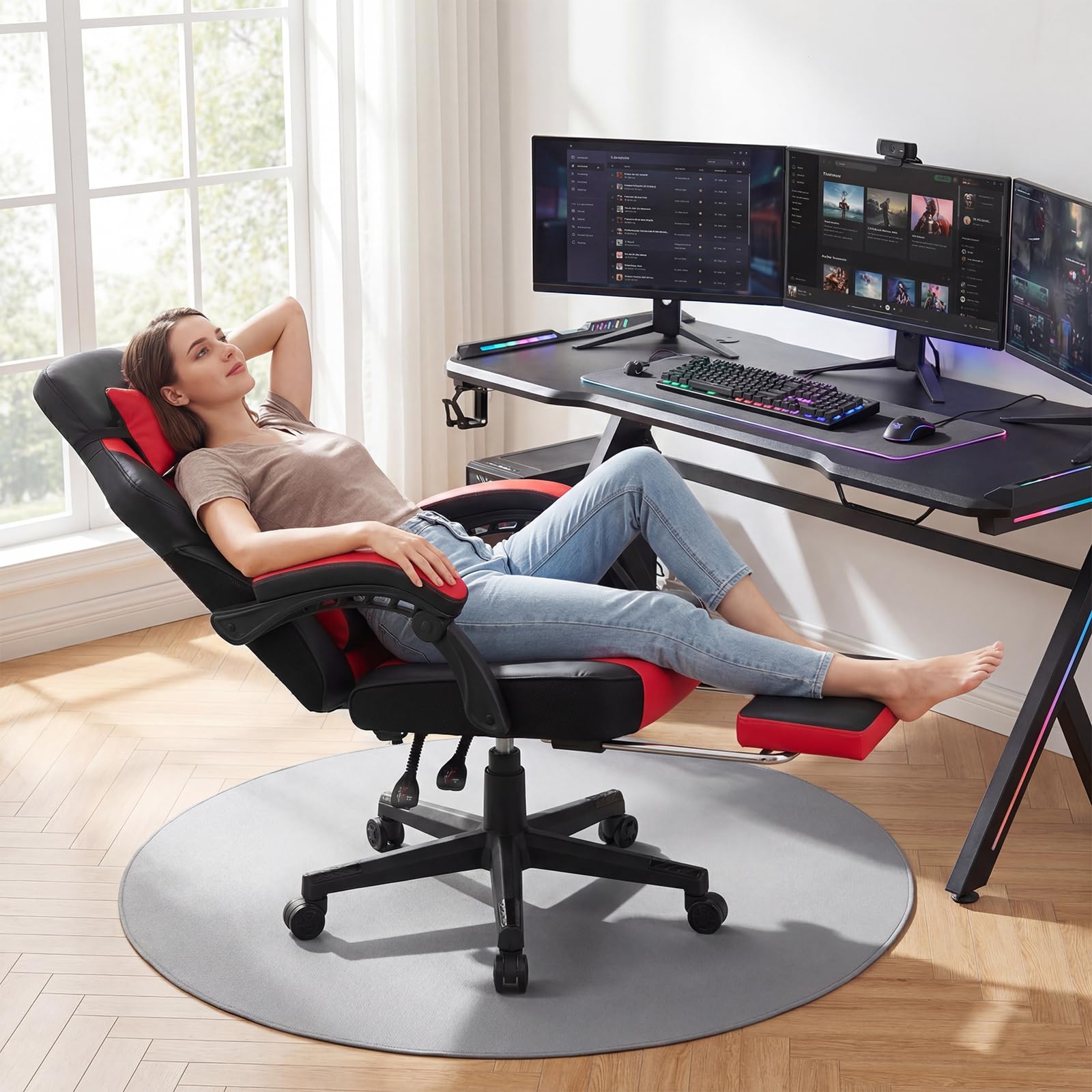 Ergonomic Gaming Chair With Fo - Furniture Chairs For Office reseña y precio