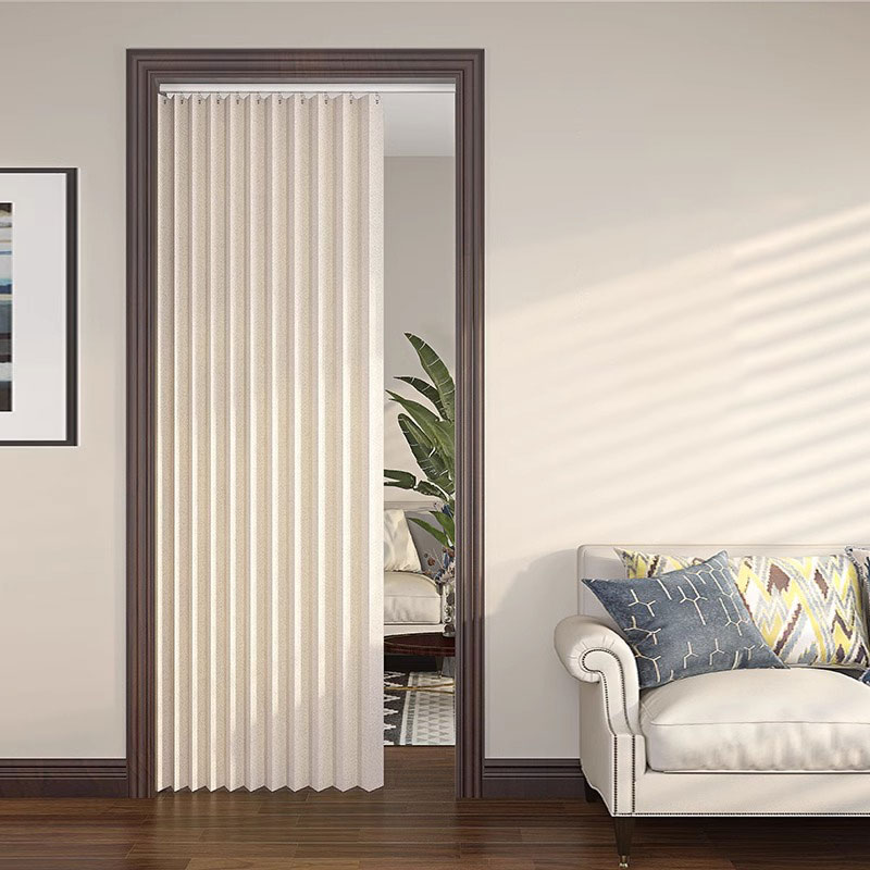 Folding Accordion Door Curtain - Partition Screen Divider reseña y precio