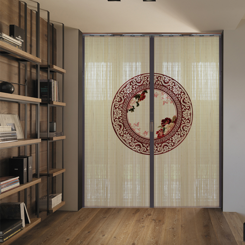 Printed Bamboo Sliding Door Pa - Partition Screen Divider reseña y precio