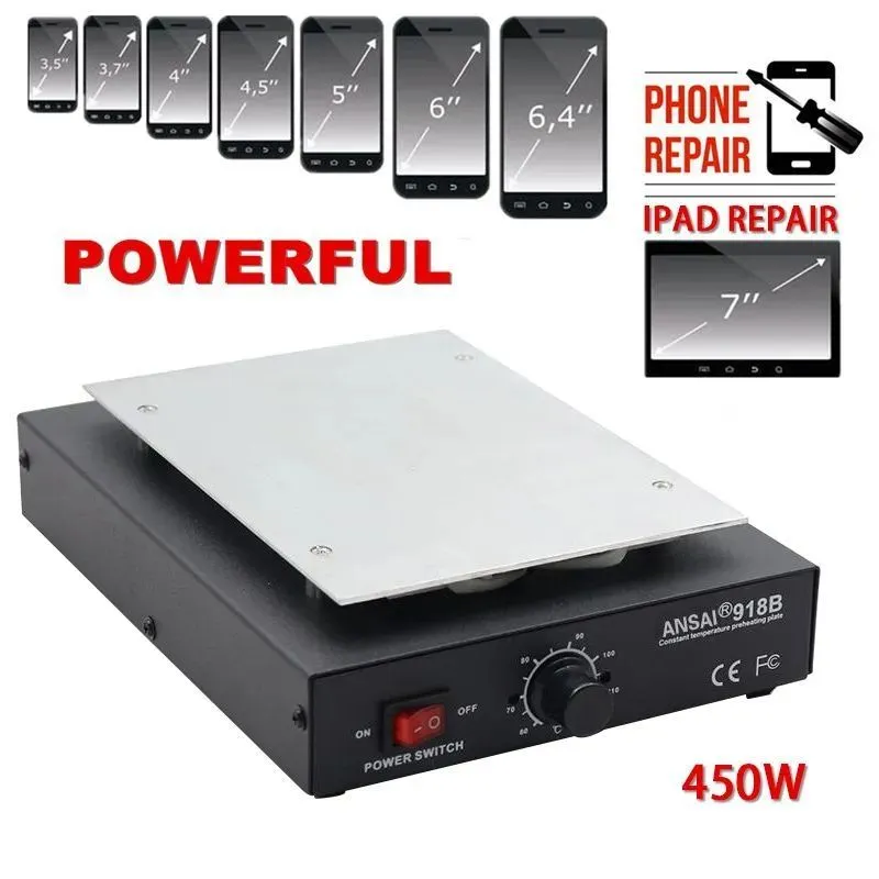 450W Durable 7 inch Phone LCD  - Partition Screen Divider reseña y precio