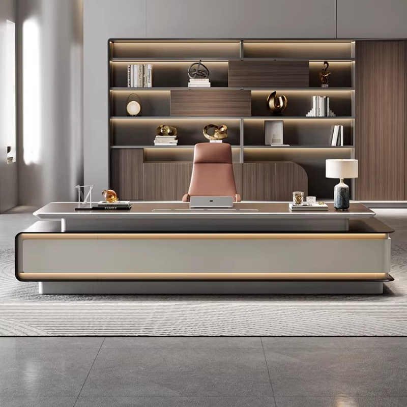 Luxury top boss table 240cm 28 - Office Furniture And Equipment reseña y precio