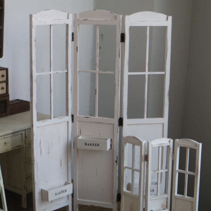 Rustic Miniature Room Divider  - Partition Screen Divider reseña y precio