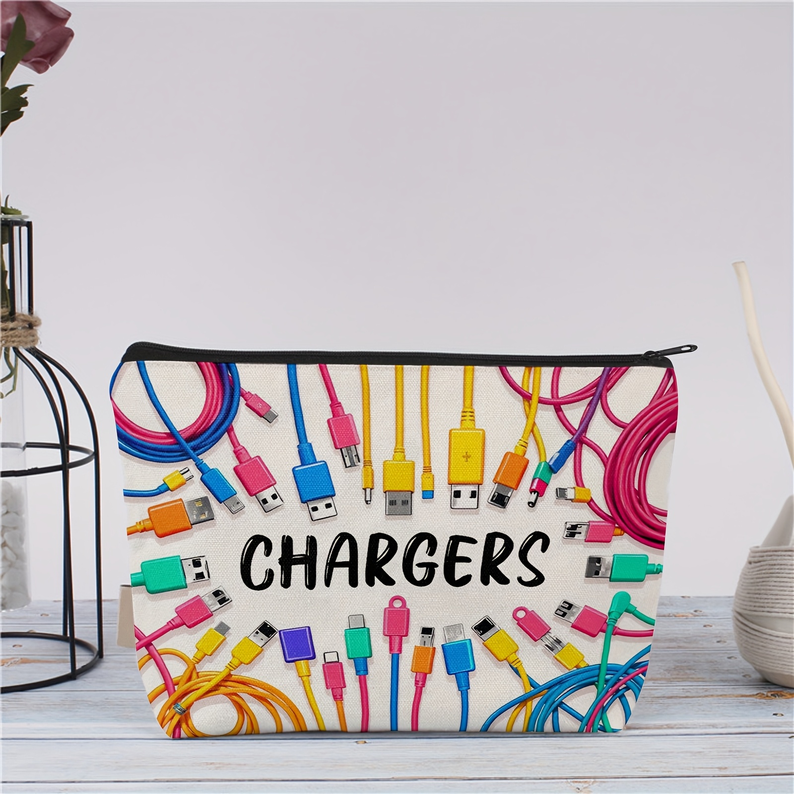 Colorful Cable USB Storage Bag - Office Furniture Brand reseña y precio