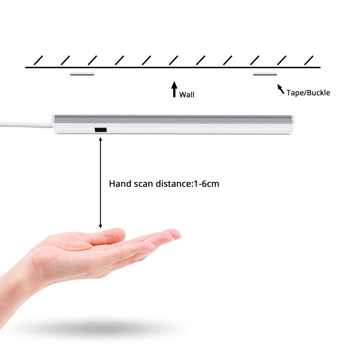 USB Kitchen LED Lights Under C - Cubicle Shelf Organizer reseña y precio