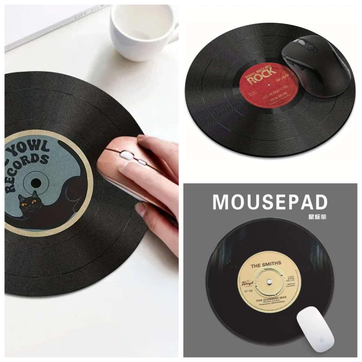 Small Vintage vinyl record rou - Office Furniture Brand reseña y precio