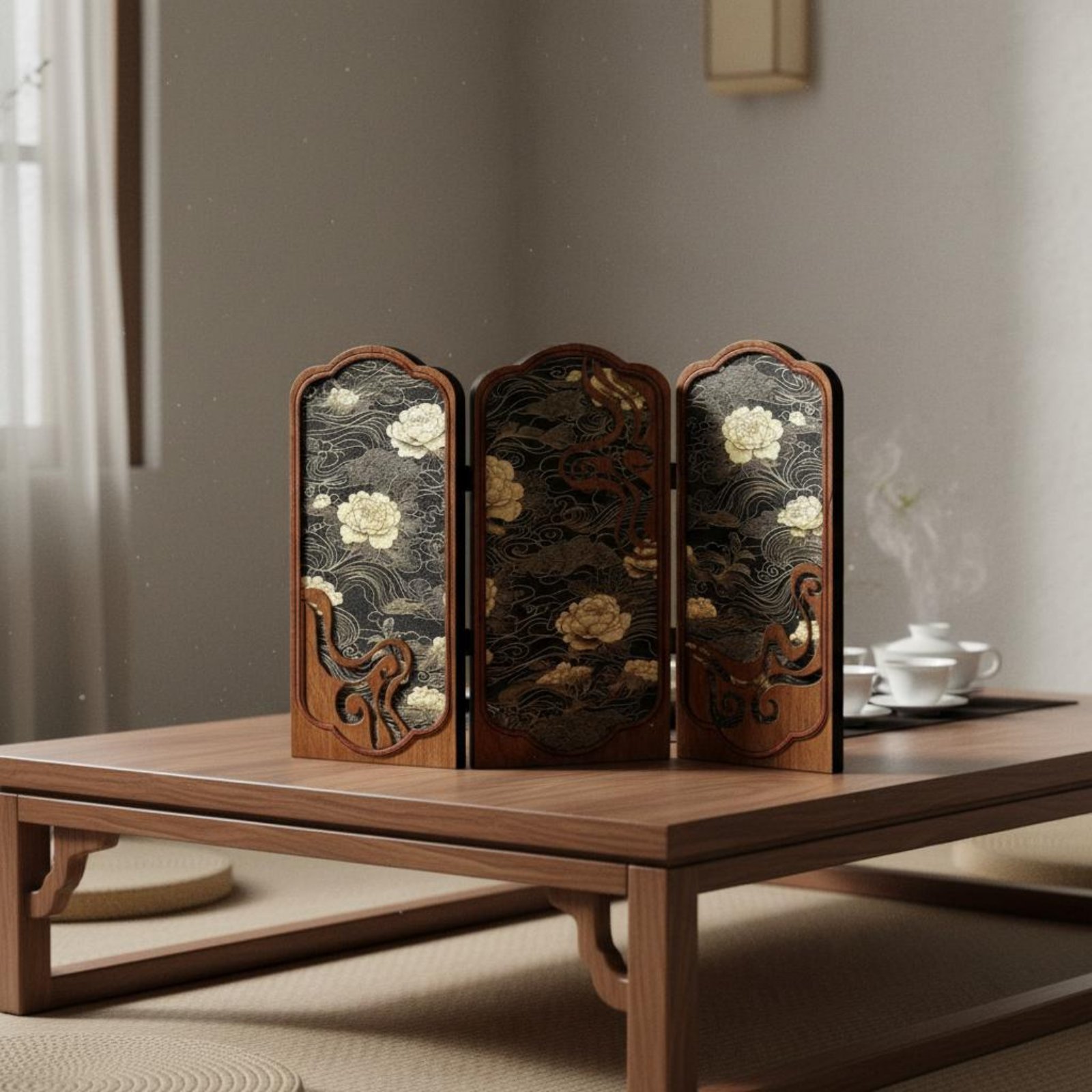 Chinese Design Table Screen Re - Partition Screen Divider reseña y precio