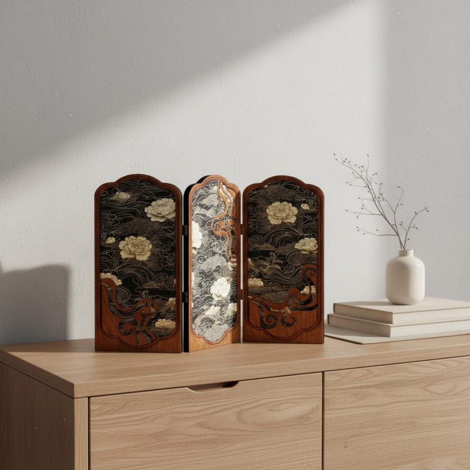Chinese Design Table Screen Re - Partition Screen Divider reseña y precio