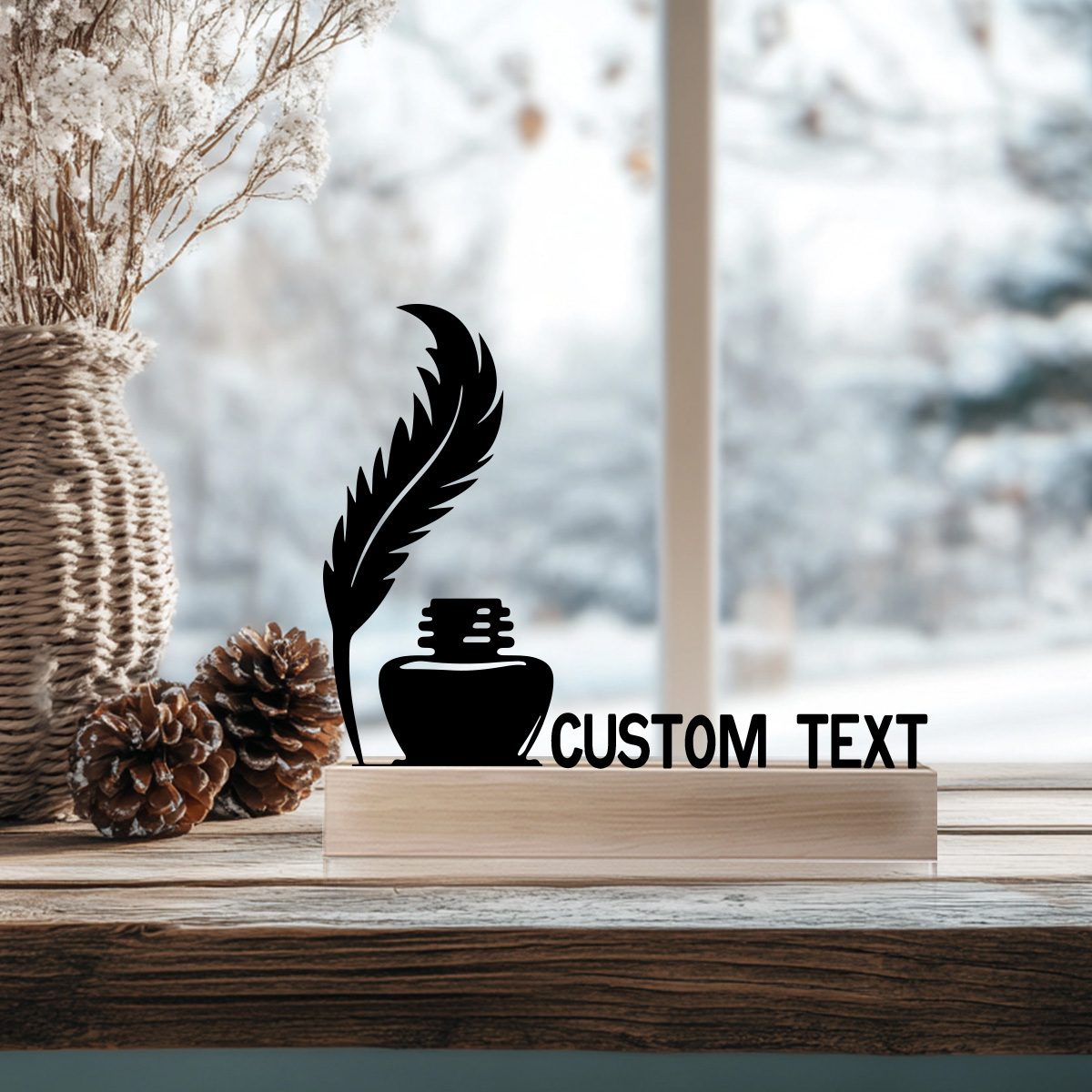 Custom Metal Desk Name Plate F - Office Furniture Jobs reseña y precio