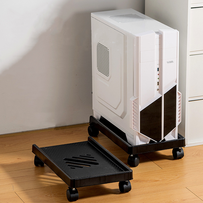 Adjustable Mobile CPU Holder C - Cubicle Shelf Organizer reseña y precio
